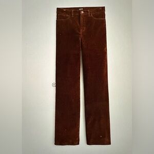 J Crew Slim Wide Leg Corduroy Pants